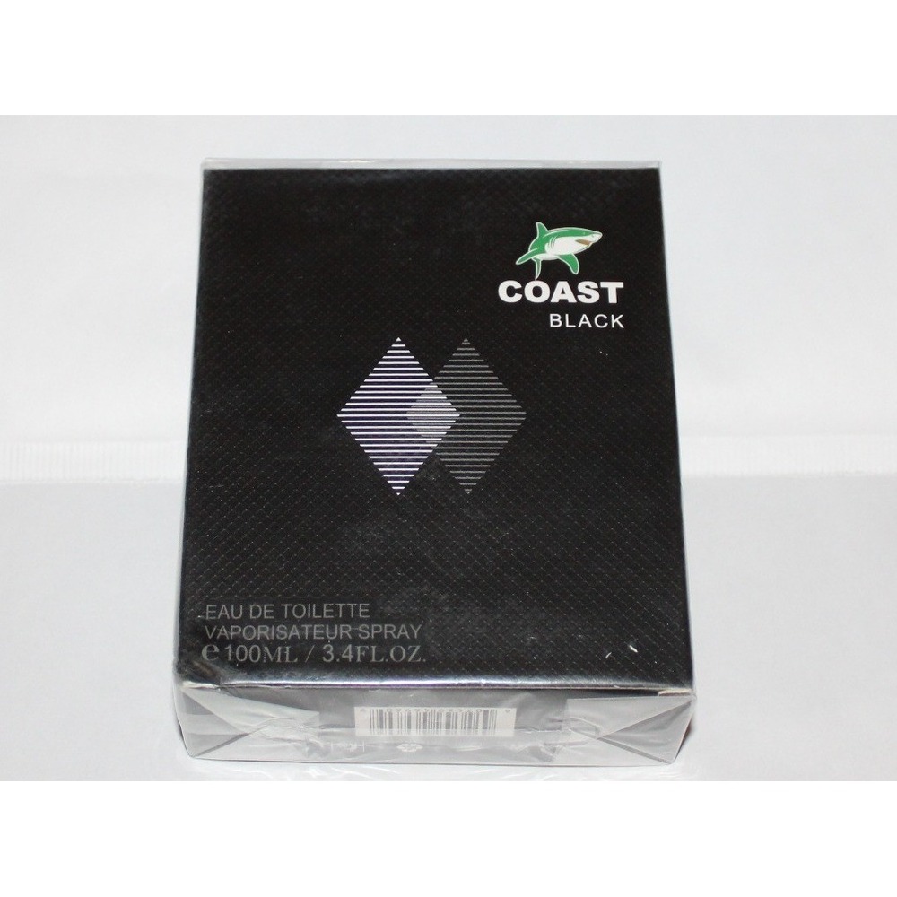 Coast Black Eau de Toilette For Men 3.4 fl oz 100ml Vaporisateur Spray New